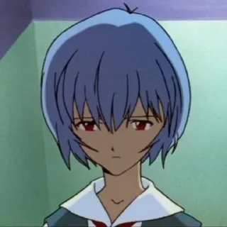 😔 emoji ✨💠 Ayanami Rei 💠✨ by @morssssss Telegram sticker 15 of 40