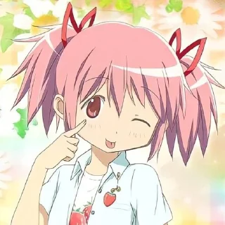 🎀 emoji Madoka Magica @kiwiys Telegram sticker 14 of 120
