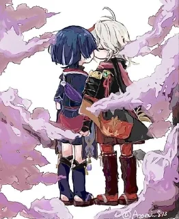 Sticker from Кадзуха
