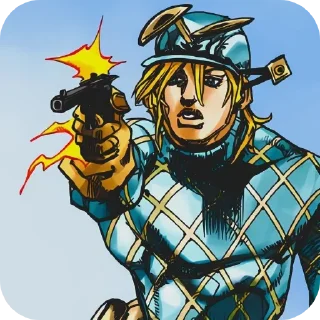 Sticker from @EARTH928B <- БОЛЬШЕ СТИКОВ ДЖОДЖО JOJO