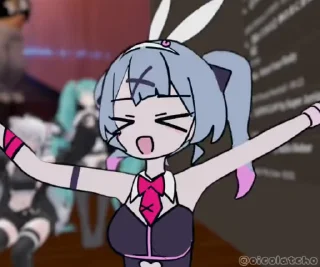 🌟 emoji Hatsune Miku Telegram sticker 6 of 9
