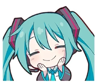 Sticker from Miku miku