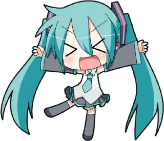 Sticker from Miku miku