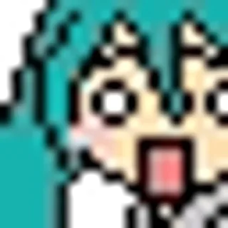 Sticker from Miku miku