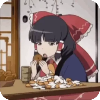 🎀 emoji Touhou Telegram sticker 2 of 50