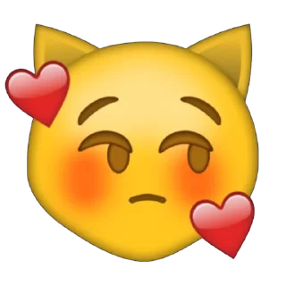 ❤ emoji silly kitty Telegram sticker 13 of 16