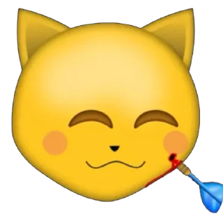🩸 emoji silly kitty Telegram sticker 12 of 16