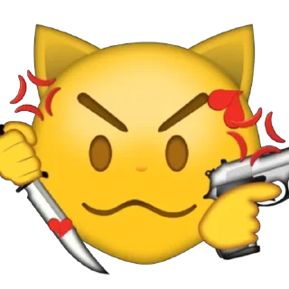 🩸 emoji silly kitty Telegram sticker 9 of 16