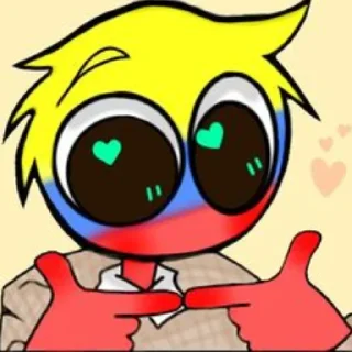 Sticker from Countryhumans
