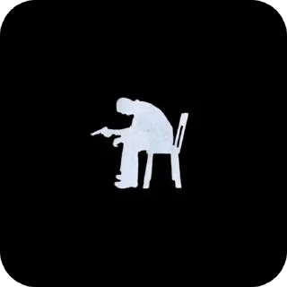 Sticker from shit