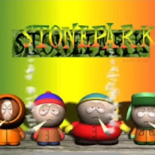 Sticker from stone park