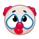 😊 emoji Clown Emoji @xkysluv Telegram sticker 3 of 40