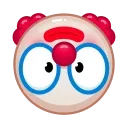🙃 emoji Clown Emoji @xkysluv Telegram sticker 4 of 40