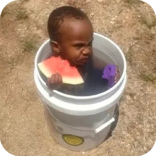 🍉 emoji Давай по новой Миша, всё хуйня Telegram sticker 15 of 61