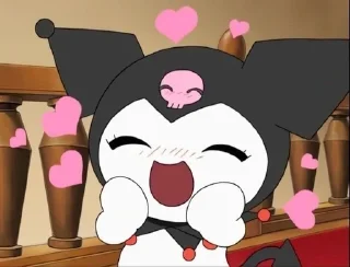 😍 emoji Sanrio by lina Telegram sticker 16 of 40