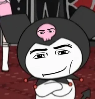 😏 emoji Sanrio by lina Telegram sticker 18 of 40