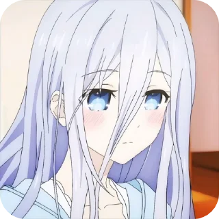 😳 emoji 🤍Mio Takamiya / by @angeldokidoki Telegram sticker 7 of 70