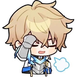 😮‍💨 emoji Honkai Star Rail 🚈 Telegram sticker 19 of 62