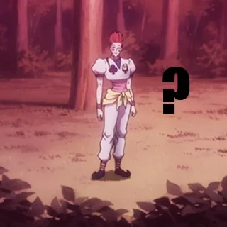Sticker from Hunter X Hunter