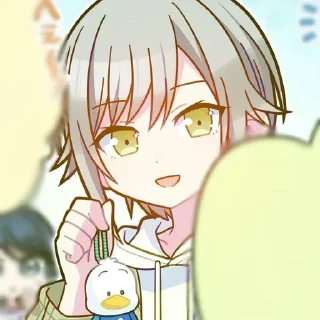 🐤 emoji Хиномори Шихо @Anim_StikersUWU Telegram sticker 20 of 65