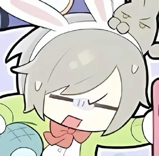 😨 emoji Хиномори Шихо @Anim_StikersUWU Telegram sticker 15 of 65