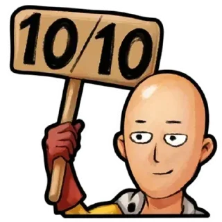 😎 emoji @Earth928B <- OnePunchMan Telegram sticker 3 of 30