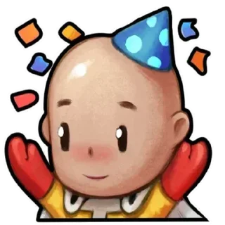 🥳 emoji @Earth928B <- OnePunchMan Telegram sticker 18 of 30