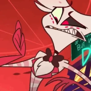 Sticker from @Earth928B <- Hazbin Hotel
