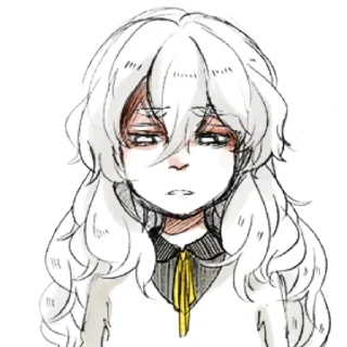 😞 emoji Шарлотта,Анри и q84 Telegram sticker 10 of 111