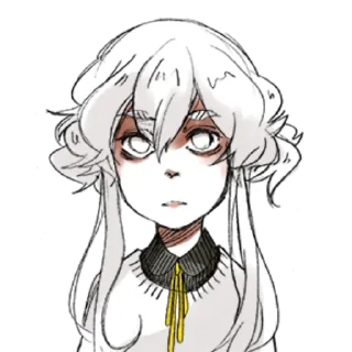 😟 emoji Шарлотта,Анри и q84 Telegram sticker 23 of 111