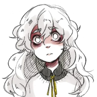 😰 emoji Шарлотта,Анри и q84 Telegram sticker 17 of 111