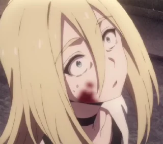 😰 emoji Satsuriku no Tenshi P1 Telegram sticker 9 of 50