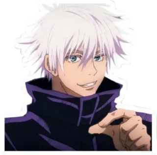 Sticker from «ɢᴏᴊᴏ sᴀᴛᴏʀᴜ» ʙʏ @zxcvrst