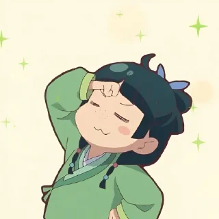 😮‍💨 emoji Маомао ❝@tviychukhan❞ Telegram sticker 3 of 120