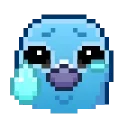 Sticker from Pixel Pigeon Emoji @xkysluv