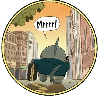 Sticker from Jeff the land shark