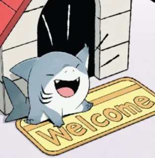 🌟 emoji Jeff the land shark Telegram sticker 11 of 120