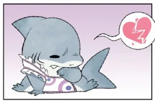 🌟 emoji Jeff the land shark Telegram sticker 6 of 120