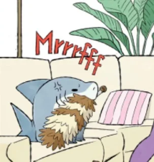 🌟 emoji Jeff the land shark Telegram sticker 24 of 120