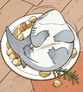 🌟 emoji Jeff the land shark Telegram sticker 5 of 120