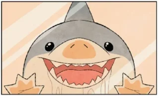 🌟 emoji Jeff the land shark Telegram sticker 8 of 120