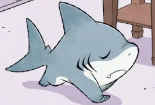 🌟 emoji Jeff the land shark Telegram sticker 14 of 120