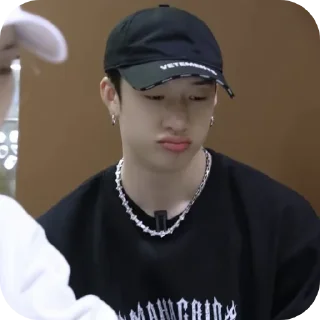 😕 emoji bangchan_one_love Telegram sticker 13 of 33
