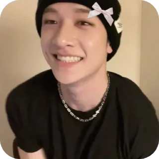 😁 emoji bangchan_one_love Telegram sticker 6 of 33