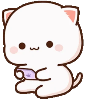 Sticker from Peach Cat 4 @pikline