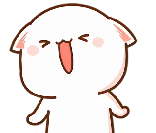 😂 emoji Peach Cat 1 @pikline Telegram sticker 6 of 117