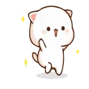 😍 emoji Peach Cat 1 @pikline Telegram sticker 4 of 117