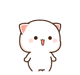 ⭐ emoji Peach Cat 1 @pikline Telegram sticker 5 of 117