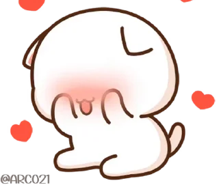 🙈 emoji Peach Cat 1 @pikline Telegram sticker 17 of 117