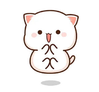 ⭐ emoji Peach Cat 1 @pikline Telegram sticker 9 of 117